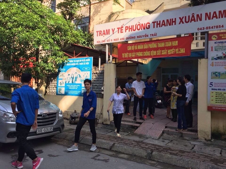 Lắp đặt camera tại phường Thanh Xuân Nam